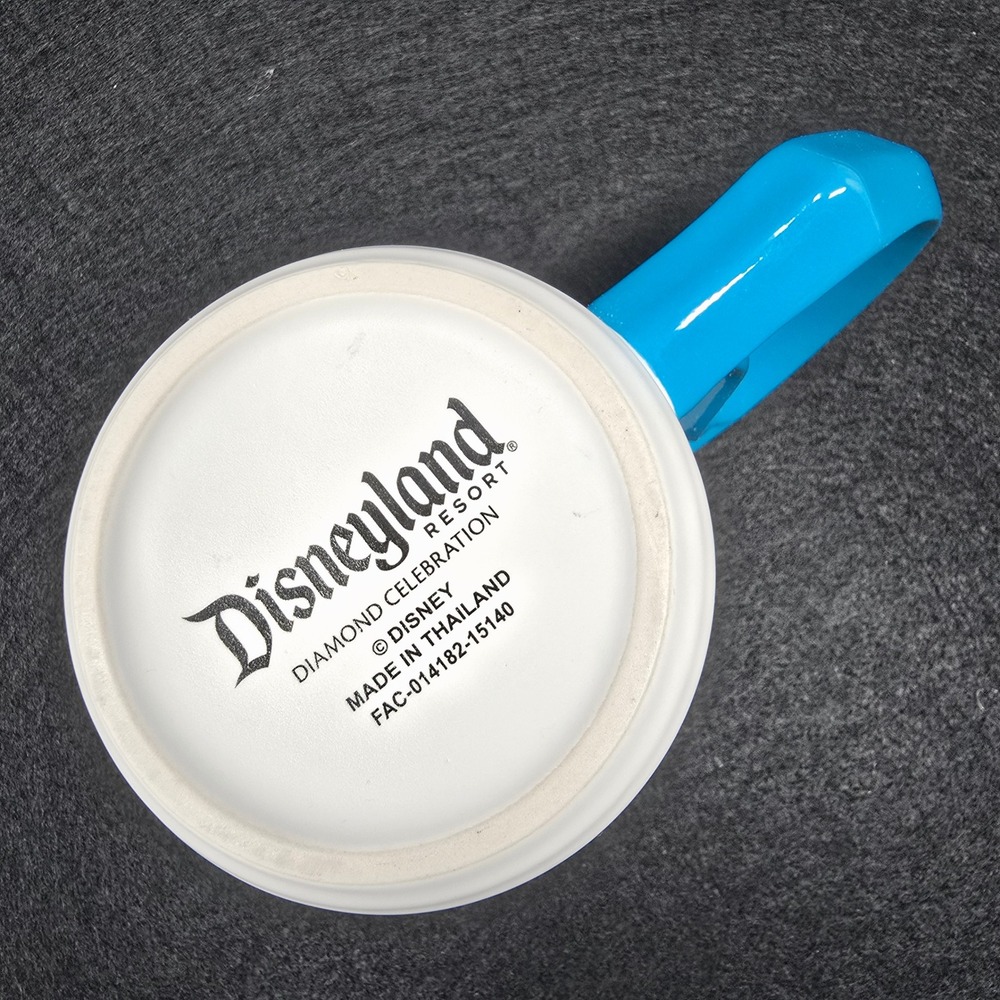 Disneyland Resort Diamond Celebration Mug D Handle Ceramic Coffee Park - Picture 7 of 9